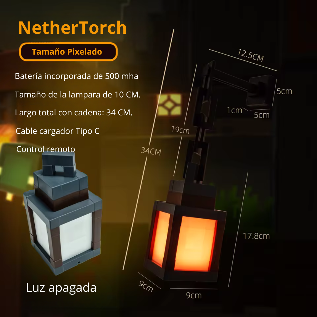 Lámpara LED Pixel con 16 luces