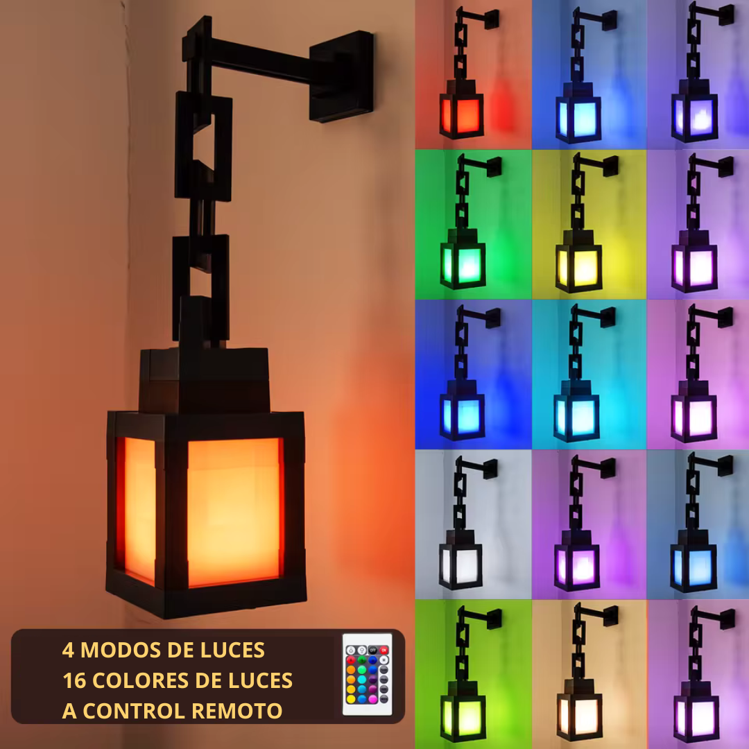 Lámpara LED Pixel con 16 luces